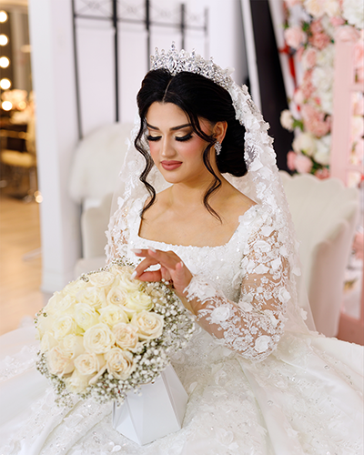 Full glam evening makeup look created by Glam by Maryam